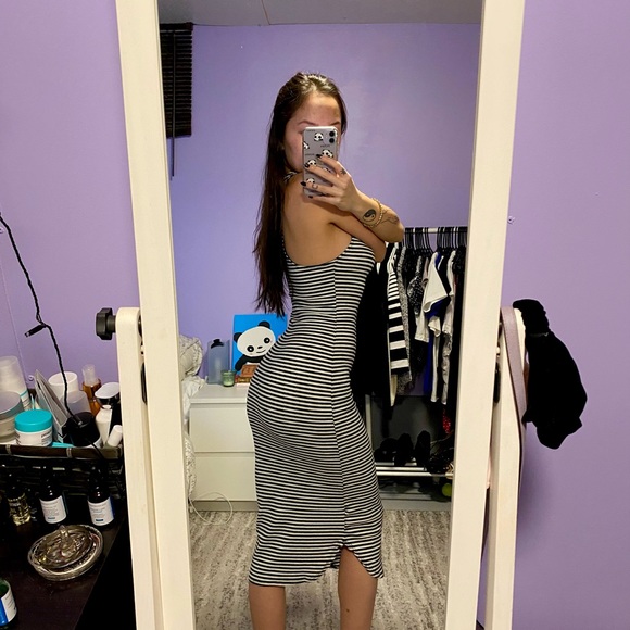 Acemi | Striped Maxi Dress - Picture 2 of 5